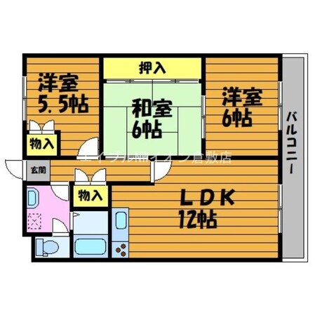 ニューマリッチ有楽Ⅱの物件間取画像